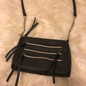 Black zipper bag